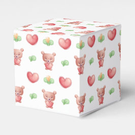 Bear Heart Collection - White Presentaskar