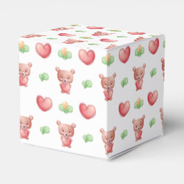Bear Heart Collection - White Presentaskar