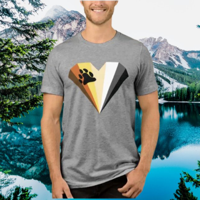Bear Heart Pride Shirt T Shirt (Skapare uppladdad)