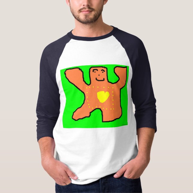Bear Heart-skjorta T-shirt (Framsida)
