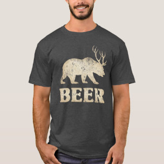 Bear Hjort Vintage Beer Tröja