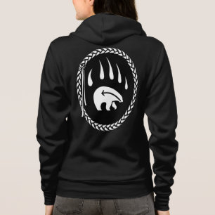 Bear Hoodie Jacka Kvinnors stambjörn Klo Jacka Tee