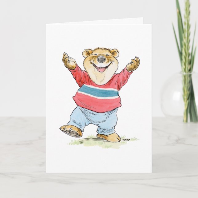 Bear Hug Card Kort (Framsida)