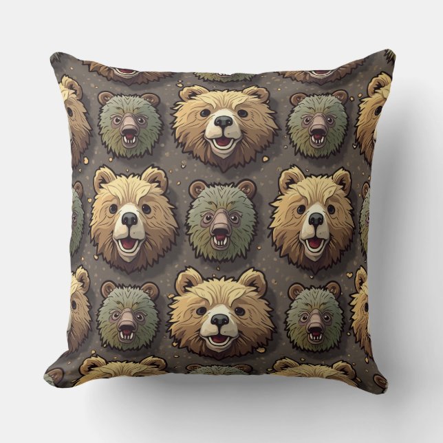 Bear Hug Cushion Kudde (Framsida)