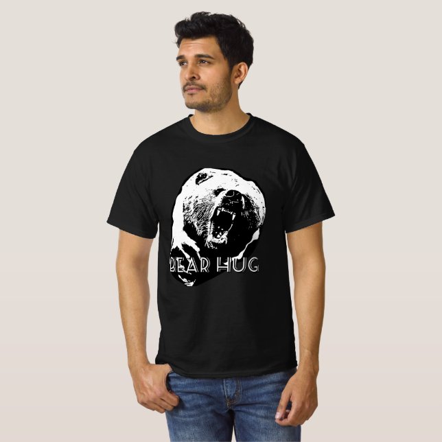 Bear Hug Funny Tee (Hel framsida)