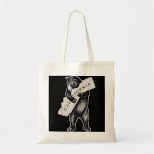 Bear Hug I Kärlek California Shirt Art-Retro Vinta Tygkasse