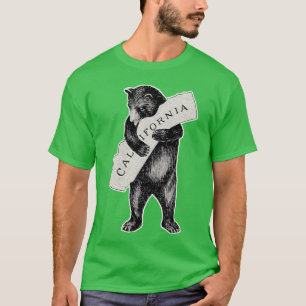 Bear Hug I Kärlek Kalifornien T Shirt