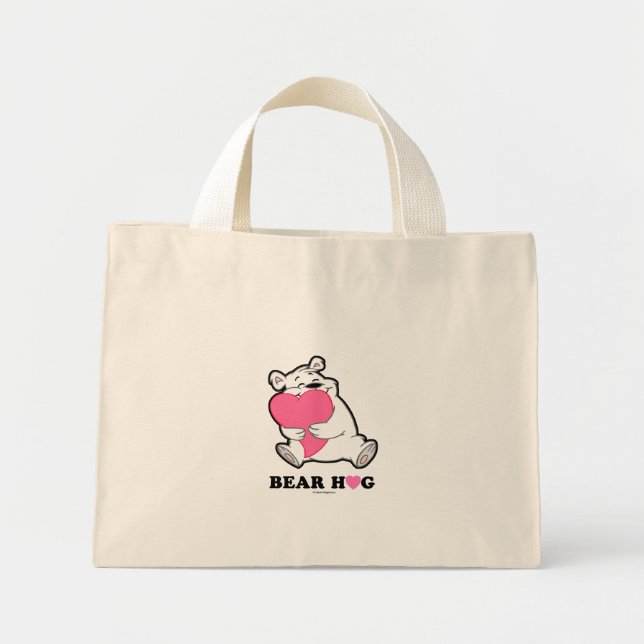 Bear Hug Light Bags Mini Tygkasse (Framsidan)