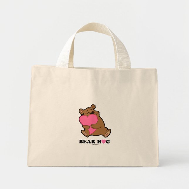 Bear Hug Light Bags Mini Tygkasse (Framsidan)