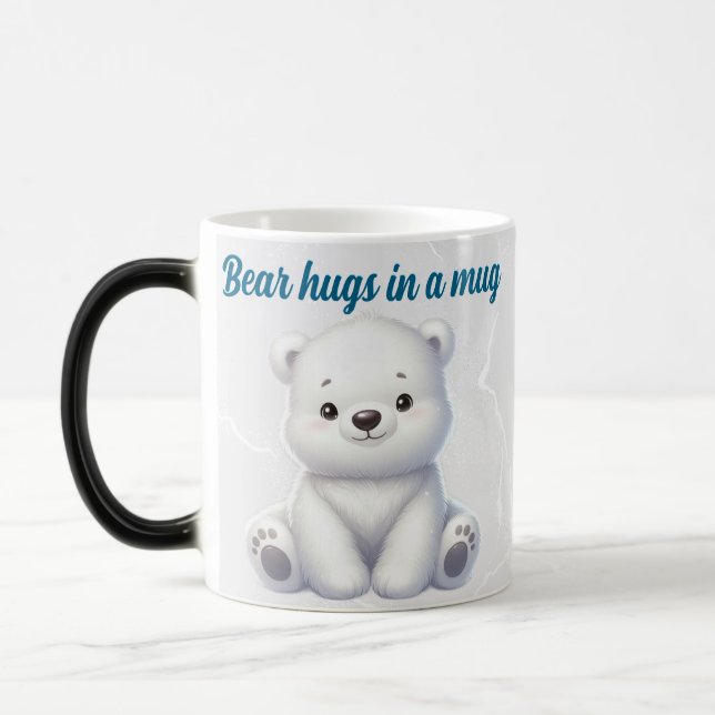 Bear Hug Magisk Mugg (Vänster)