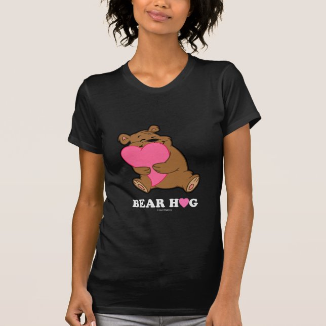 Bear Hug Mörk Shirts Tröja (Framsida)