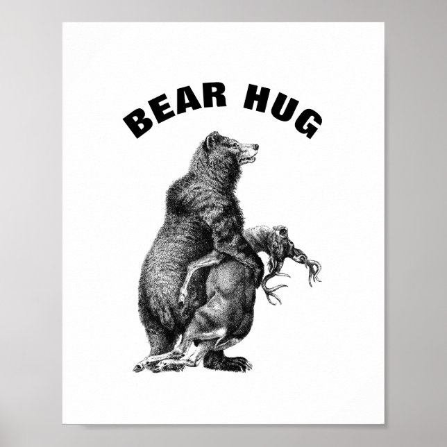 Bear Hug Poster (Framsidan)