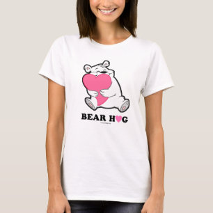 Bear Hug White Shirts T-shirt