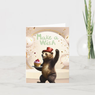 Bear Hugs Birthday Card Tack Kort