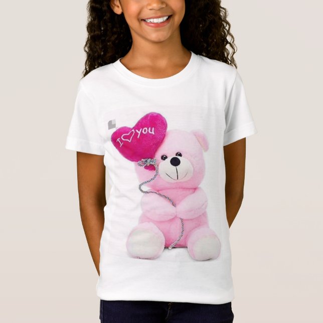 "Bear Hugs"-Nallar med ett positivt budskap. T Shirt (Framsida)