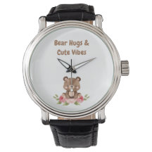 Bear Hugs och Cute Vibes Watch