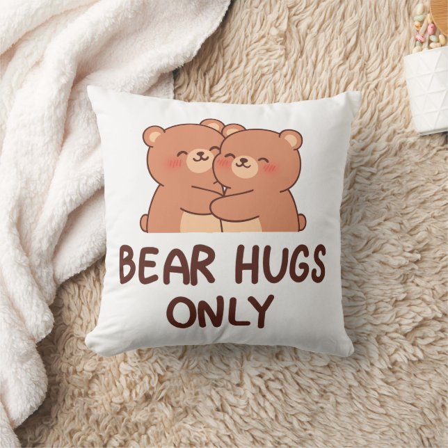 Bear Hugs Only Kudde (Filt)