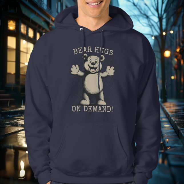 Bear Hugs på begäran! - Mysiga Bear Hoodie (Skapare uppladdad)