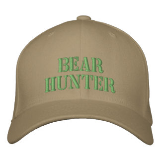 Bear Hunter Broderad Keps