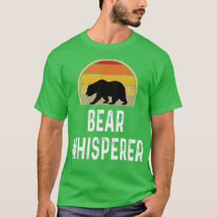 Bear Hunter Gifts underbara Bear Whisperer Hunting T Shirt