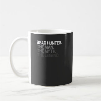 Bear Hunter Hunting Hunting The Man Legend Kaffemugg
