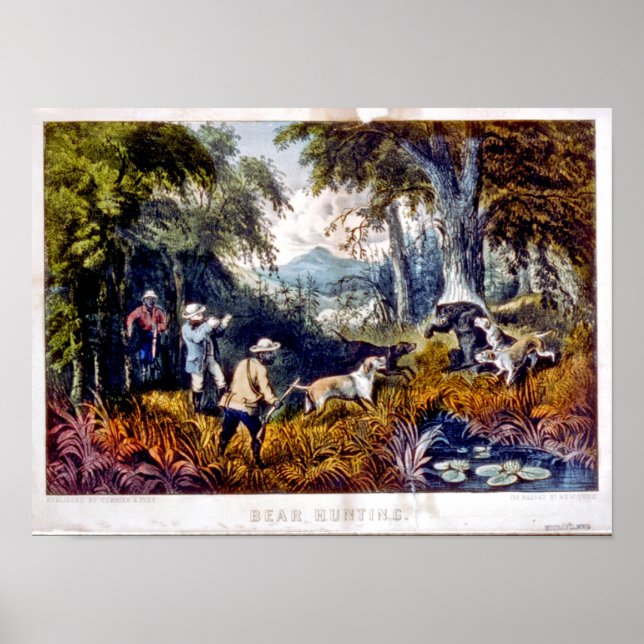 Bear Hunting Poster (Framsidan)