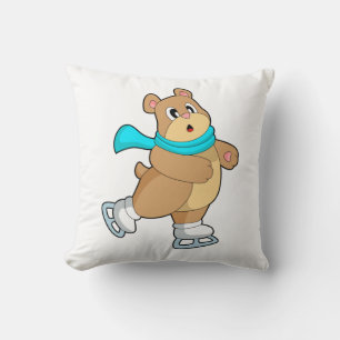 Bear Ice-skridskor Kudde