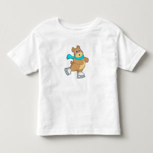 Bear Ice-skridskor T Shirt