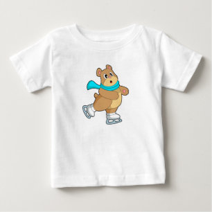 Bear Ice-skridskor T Shirt