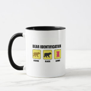 Bear Identification Funny Mugg