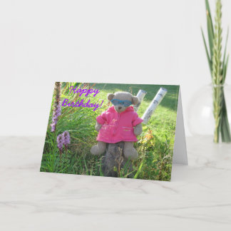 Bear-in-Shades, Grattis på födelsedagen! Kort