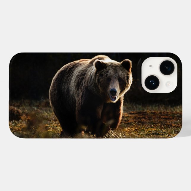 Bear iPhone 14 Case (Baksida (horisontell))