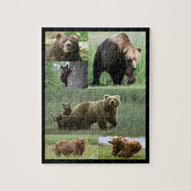 Bear Jigszle Puzzle Pussel (Vertikal)