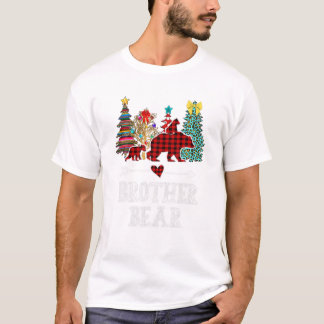 Bear jul Pajama Red Play T Shirt