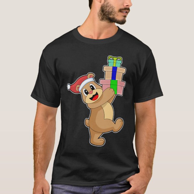 Bear-jultomat T Shirt (Framsida)