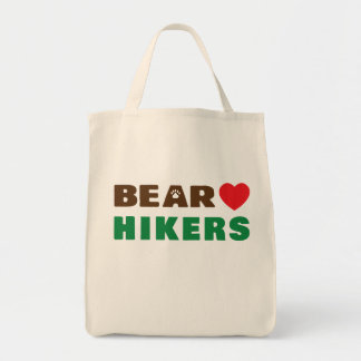 Bear kärlek hiker tygkasse