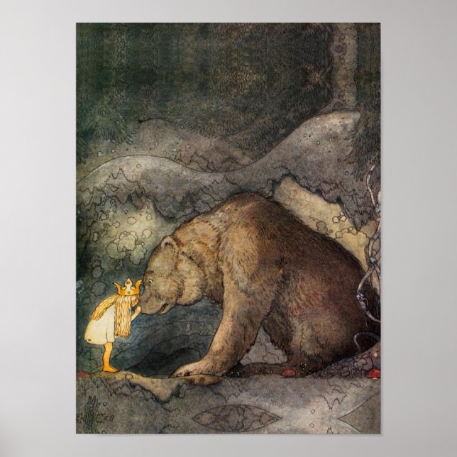 Bear Kiss Poster (Framsidan)