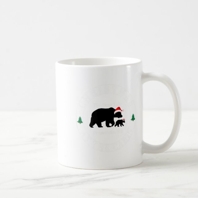 Bear Lair New Hampshire Christmas  Kaffemugg (Höger)