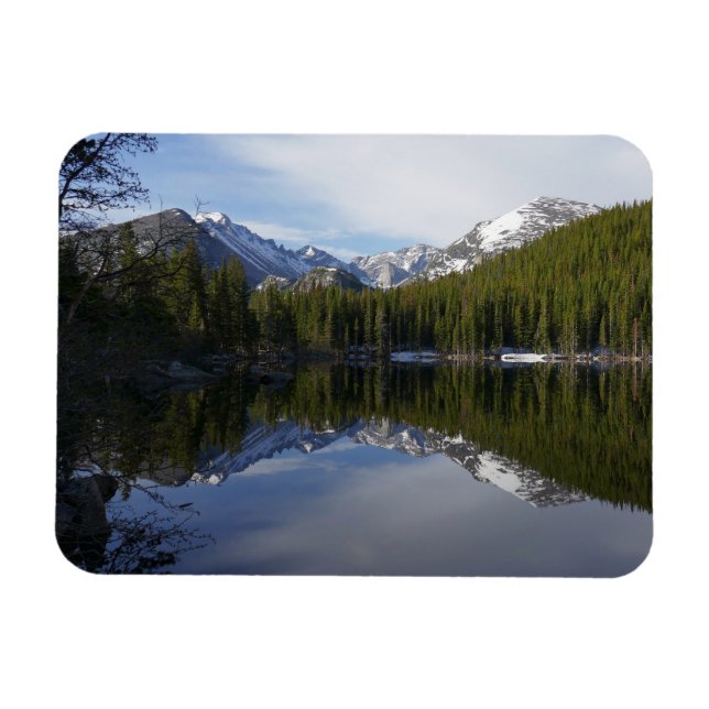 Bear Lake Reflection II Magnet (Horisontell)