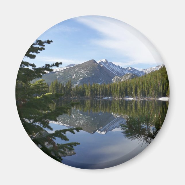 Bear Lake Reflection III Magnet (Framsidan)