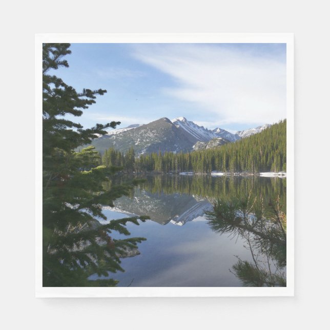 Bear Lake Reflection III Pappersservett (Framsidan)