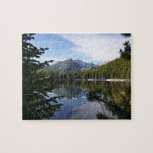 Bear Lake Reflection III Pussel (Horisontell)