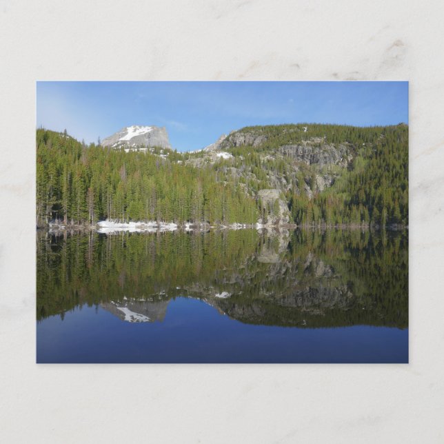 Bear Lake-reflektion I Vykort (Framsida)