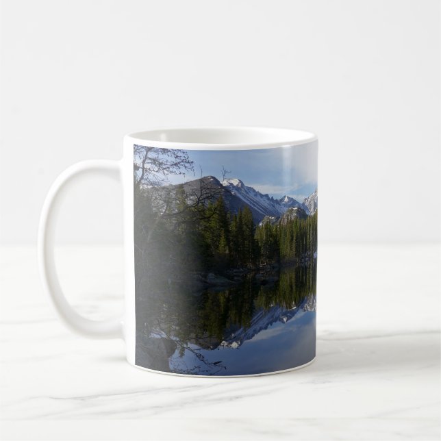 Bear Lake-reflektion II Kaffemugg (Vänster)