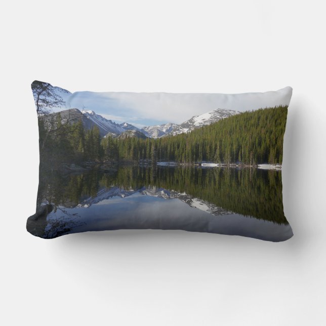 Bear Lake-reflektion II Lumbarkudde (Framsida)