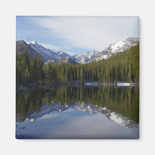Bear Lake-reflektion II Magnet (Framsidan)