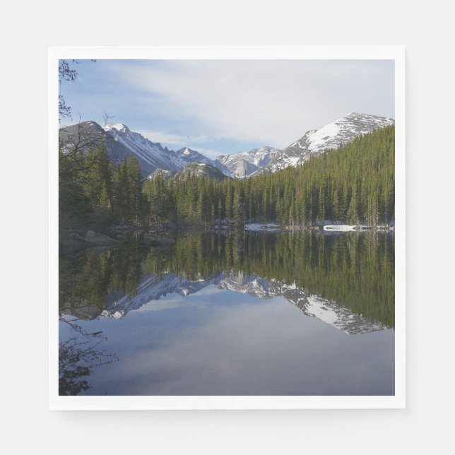 Bear Lake-reflektion II Pappersservett (Framsidan)