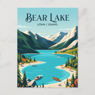 Bear Lake USA Vykort