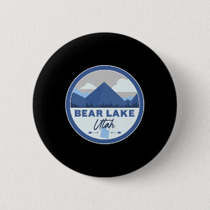 Bear Lake Utah Ut Bergsbadge Vandrings Souvenir Knapp