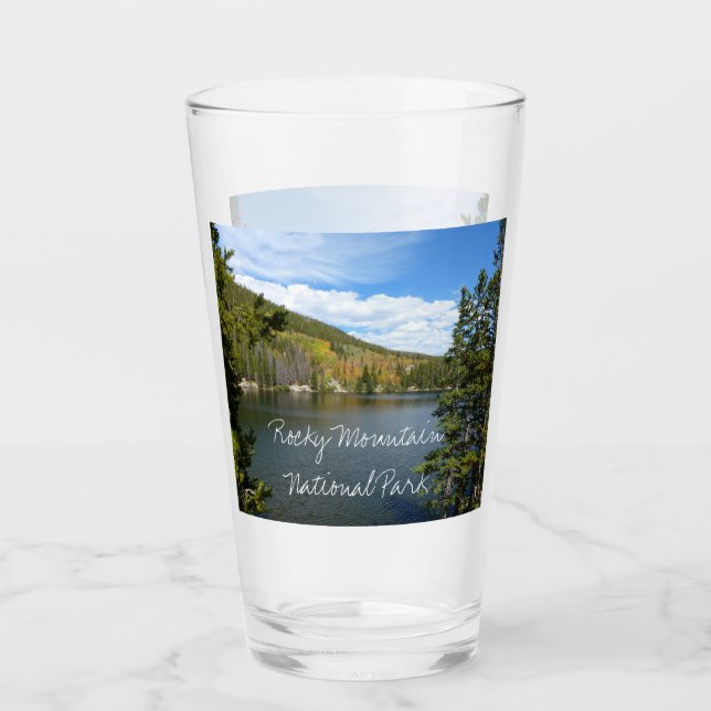 Bear Lake vid Rocky Mountain National Park Glaskopp (Framsida)